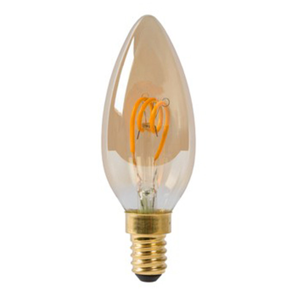 Lucide LED lamp E14 | Kaars C35 | Filament | Goud | 2200K | Dimbaar | 3W (25W) LLU20061 - 2