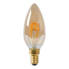 Lucide LED lamp E14 | Kaars C35 | Filament | Goud | 2200K | Dimbaar | 3W (25W) LLU20061 - 2