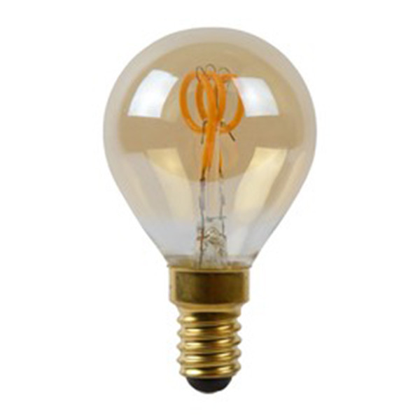 Lucide LED lamp E14 | Kogel P45 | Filament | Goud | 2200K | Dimbaar | 3W (25W) LLU20316 - 2