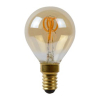 Lucide LED lamp E14 | Kogel P45 | Filament | Goud | 2200K | Dimbaar | 3W (25W) LLU20316 - 2