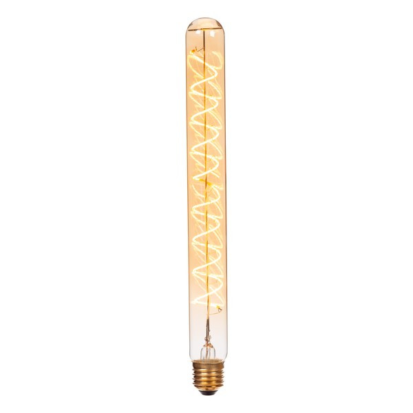 Lucide LED lamp E27 | Buis T32 | Filament | Goud | 2200K | 3-staps dimbaar | 4.9W (40W) LLU20394 - 1