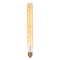 Lucide LED lamp E27 | Buis T32 | Filament | Goud | 2200K | 3-staps dimbaar | 4.9W (40W) LLU20394