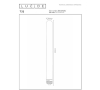 Lucide LED lamp E27 | Buis T32 | Filament | Goud | 2200K | 3-staps dimbaar | 4.9W (40W) LLU20394 - 6