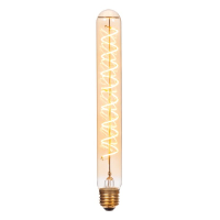 Lucide LED lamp E27 | Buis T32 | Filament | Goud | 2200K | 3-staps dimbaar | 4.9W (40W) LLU20396