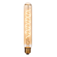 Lucide LED lamp E27 | Buis T32 | Filament | Goud | 2200K | 3-staps dimbaar | 4.9W (40W) LLU20398