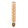 Lucide LED lamp E27 | Buis T32 | Filament | Goud | 2200K | 3-staps dimbaar | 4.9W (40W) LLU20398 - 2
