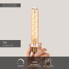 Lucide LED lamp E27 | Buis T32 | Filament | Goud | 2200K | 3-staps dimbaar | 4.9W (40W) LLU20398 - 5