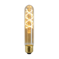 Lucide LED lamp E27 | Buis T32 | Filament | Goud | 2200K | Dimbaar | 4.9W (40W) LLU20392