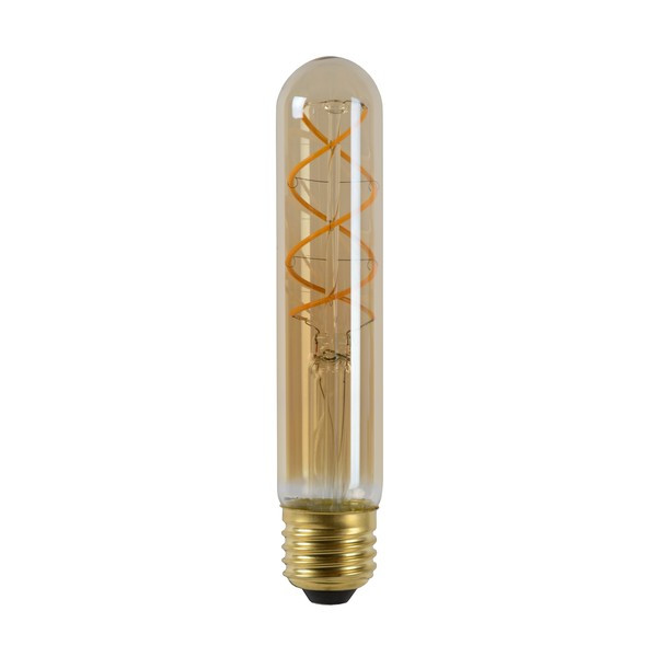 Lucide LED lamp E27 | Buis T32 | Filament | Goud | 2200K | Dimbaar | 4.9W (40W) LLU20392 - 2