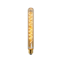 Lucide LED lamp E27 | Buis T32 | Filament | Goud | 2200K | Dimbaar | 4.9W (40W) LLU20402