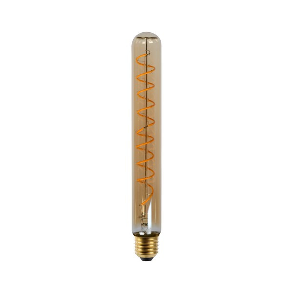 Lucide LED lamp E27 | Buis T32 | Filament | Goud | 2200K | Dimbaar | 4.9W (40W) LLU20402 - 2