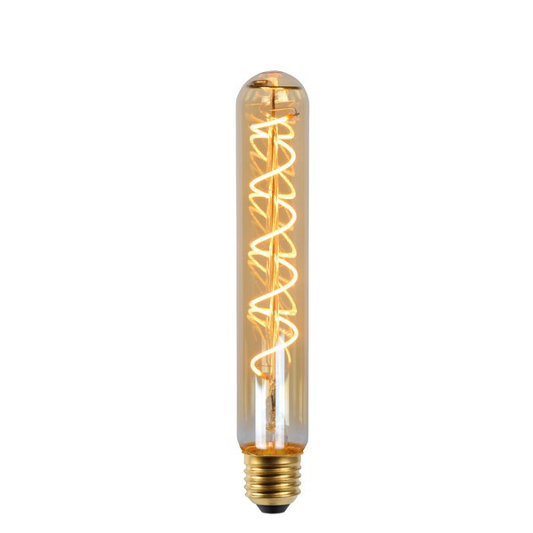 Lucide LED lamp E27 | Buis T32 | Filament | Goud | 2200K | Dimbaar | 4.9W (40W) LLU20404 - 1