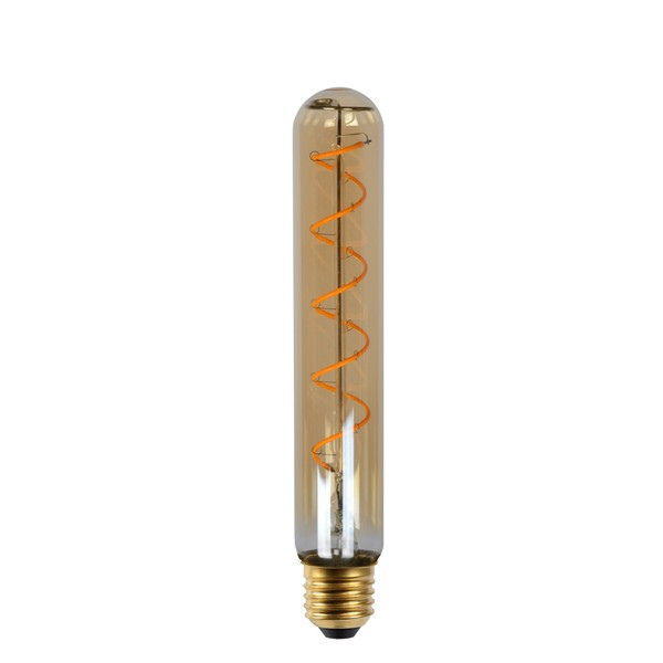 Lucide LED lamp E27 | Buis T32 | Filament | Goud | 2200K | Dimbaar | 4.9W (40W) LLU20404 - 2