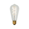 Lucide LED lamp E27 | Edison ST64 | Filament | 2700K | Dimbaar | 4.9W (40W) LLU20380 - 1