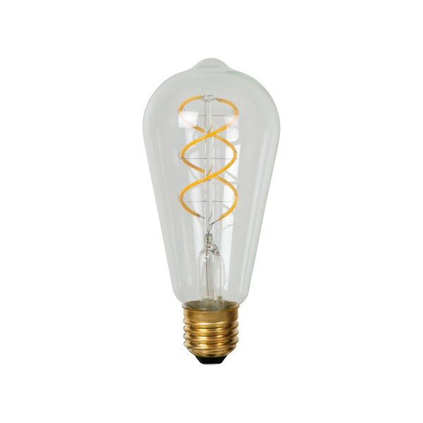 Lucide LED lamp E27 | Edison ST64 | Filament | 2700K | Dimbaar | 4.9W (40W) LLU20380 - 2