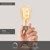 Lucide LED lamp E27 | Edison ST64 | Filament | Goud | 2200K | 3-staps dimbaar | 4.9W (40W) LLU20376 - 5