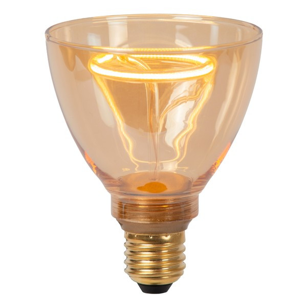 Lucide LED lamp E27 | GO90 | Filament | Goud | 2200K | Dimbaar | 3.5W (15W) LLU20174 - 1