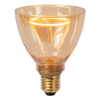 Lucide LED lamp E27 | GO90 | Filament | Goud | 2200K | Dimbaar | 3.5W (15W) LLU20174 - 1