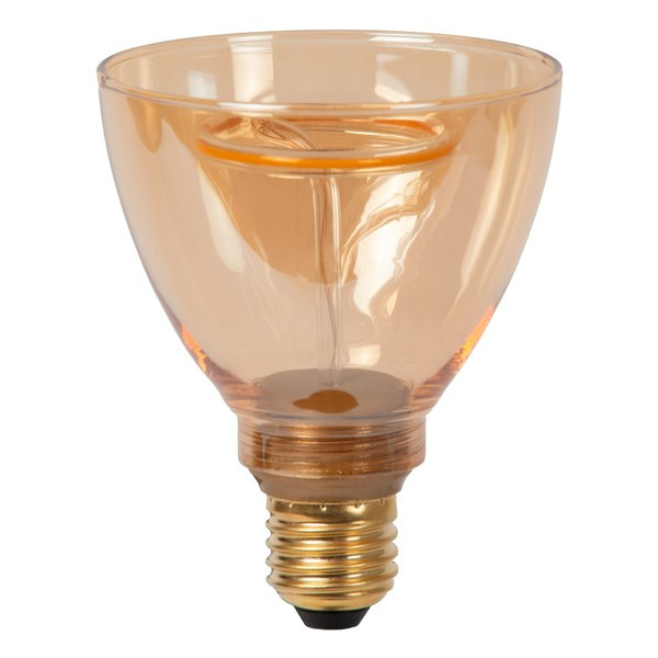 Lucide LED lamp E27 | GO90 | Filament | Goud | 2200K | Dimbaar | 3.5W (15W) LLU20174 - 2