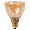 Lucide LED lamp E27 | GO90 | Filament | Goud | 2200K | Dimbaar | 3.5W (15W) LLU20174 - 2
