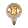 Lucide LED lamp E27 | Globe G125 | Filament | Goud | 2200K | Dimbaar | 4.9W (40W) LLU20127 - 1