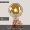 Lucide LED lamp E27 | Globe G125 | Filament | Goud | 2700K | Dimbaar | 8W (75W) LLU20131 - 3
