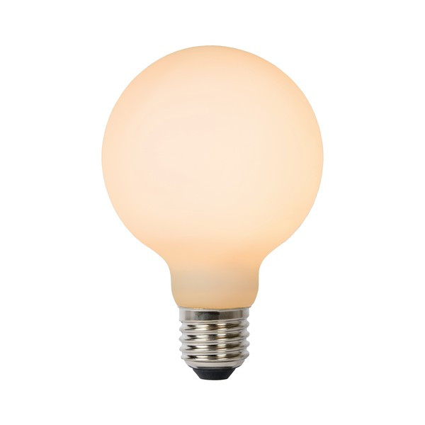 Lucide LED lamp E27 | Globe G125 | Mat | 2700K | 3-staps dimbaar | 8W (75W) LLU20123 - 1