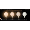 Lucide LED lamp E27 | Globe G125 | Mat | 2700K | 3-staps dimbaar | 8W (75W) LLU20123 - 4