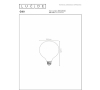 Lucide LED lamp E27 | Globe G80 | Mat | 2700K | 3-staps dimbaar | 8W (75W) LLU20149 - 6