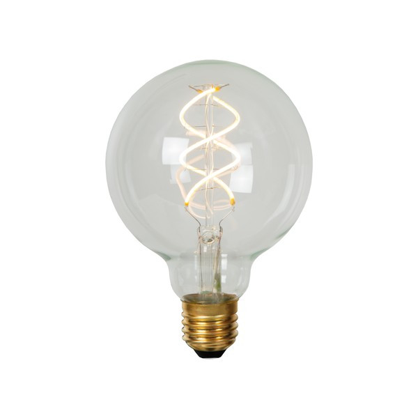 Lucide LED lamp E27 | Globe G95 | Filament | 2700K | Dimbaar | 4.9W (40W) LLU20161 - 1