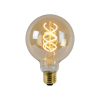Lucide LED lamp E27 | Globe G95 | Filament | Goud | 2200K | Dimbaar | 4.9W (40W) LLU20159 - 1