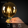 Lucide LED lamp E27 | Globe G95 | Filament | Goud | 2700K | Dimbaar | 5W (60W) LLU20163 - 3
