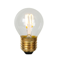 Lucide LED lamp E27 | Kogel G45 | Filament | 2700K | Dimbaar | 3W (15W) LLU20139