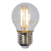 Lucide LED lamp E27 | Kogel G45 | Filament | 2700K | Dimbaar | 4W (40W) LLU20143 - 1