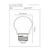 Lucide LED lamp E27 | Kogel G45 | Filament | 2700K | Dimbaar | 4W (40W) LLU20143 - 4