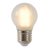 Lucide LED lamp E27 | Kogel G45 | Mat | 2700K | Dimbaar | 4W (40W) LLU20141