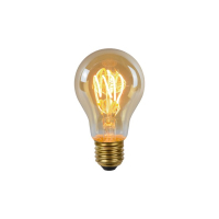 Lucide LED lamp E27 | Peer A60 | Filament | Goud | 2200K | 3-staps dimbaar | 4.9W (40W) LLU20001