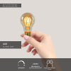 Lucide LED lamp E27 | Peer A60 | Filament | Goud | 2200K | 3-staps dimbaar | 4.9W (40W) LLU20001 - 3