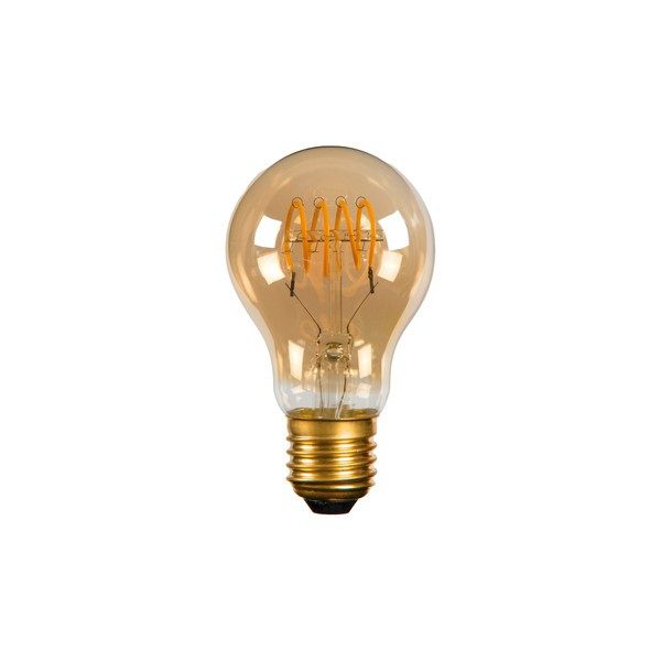 Lucide LED lamp E27 met sensor | Peer A60 | Filament | Goud | Schemer | 2200K | 4W (40W) LLU20007 - 2