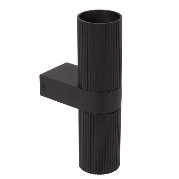 Lucide Led wandspot | Cilinder | Clubs | IP20 | Zwart | 2x GU10 fitting LLU20082 - 3