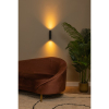 Lucide Led wandspot | Cilinder | Clubs | IP20 | Zwart | 2x GU10 fitting LLU20082 - 1
