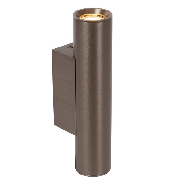 Lucide Led wandspot | Cilinder | Dupla | IP20 | Coffee | 2x GU10 fitting LLU20107 - 2