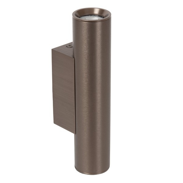 Lucide Led wandspot | Cilinder | Dupla | IP20 | Coffee | 2x GU10 fitting LLU20107 - 3