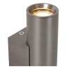 Lucide Led wandspot | Cilinder | Dupla | IP20 | Gun Metal | 2x GU10 fitting LLU20106 - 4