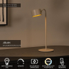 Oplaadbare Bureaulamp/Klemlamp/Wandlamp | Jolan | 2700-5700K | Dimbaar | 3.5W | Taupe LLU20211 - 7