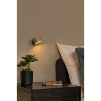 Oplaadbare Bureaulamp/Klemlamp/Wandlamp | Jolan | 2700-5700K | Dimbaar | 3.5W | Taupe LLU20211