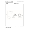 Oplaadbare Bureaulamp/Klemlamp/Wandlamp | Jolan | 2700-5700K | Dimbaar | 3.5W | Taupe LLU20211 - 8