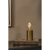 Oplaadbare tafellamp | Cilinder | 2700K | Ø 8 x 22.5 cm | Dimbaar | Goud | 1W LLU20550 - 4