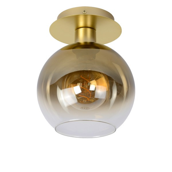Lucide Plafondlamp E27 | Ø 20  | Marius | Glas | Goud LLU20264 - 3