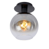 Lucide Plafondlamp E27 | Ø 20 | Marius | Glas | Zwart LLU20265 - 1